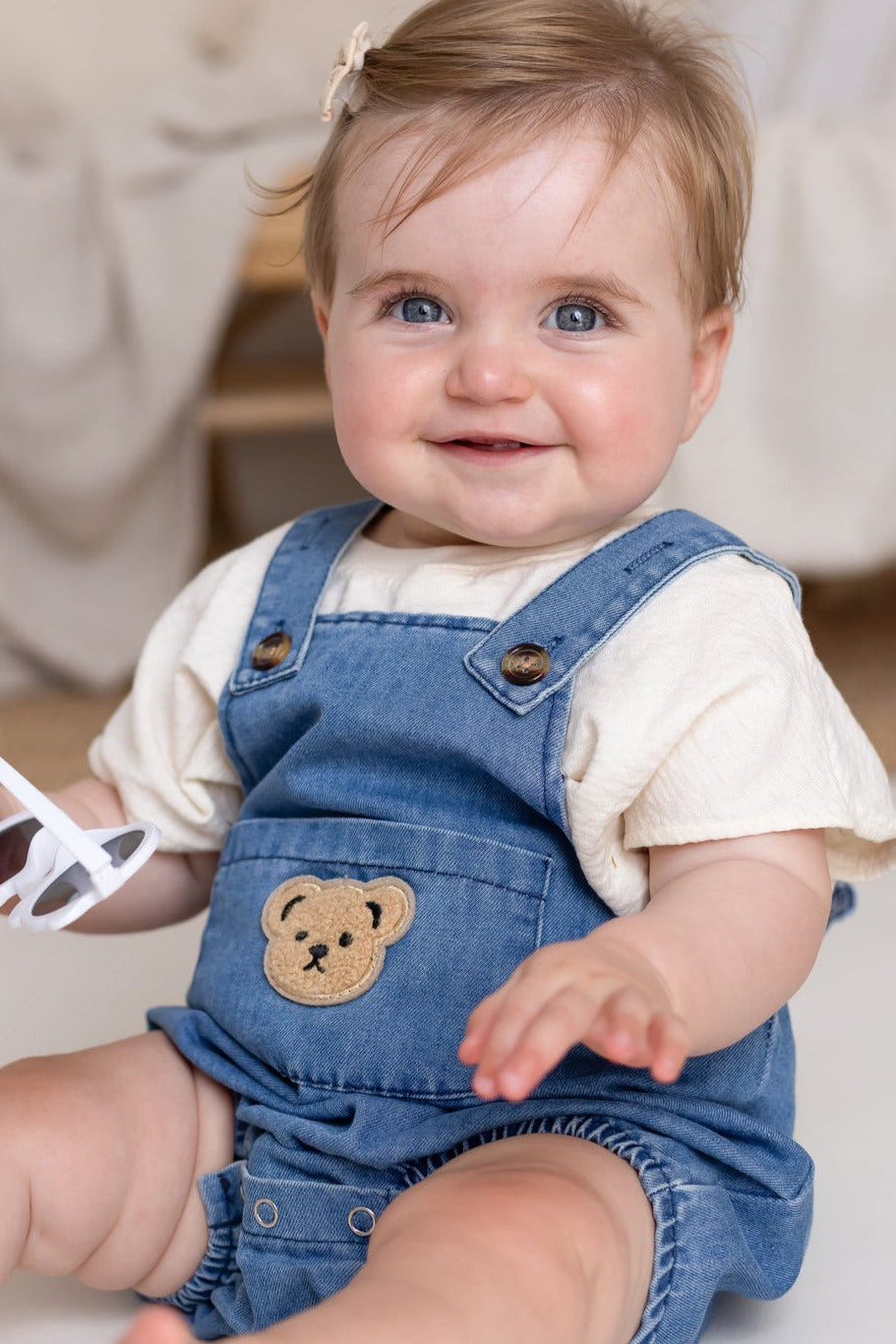 Happy Baby Embroidered Bear Denim Dungarees Cozy Crew Club Dungarees mora-uk.myshopify.com happy-baby-embroidered-bear-denim-dungarees   10off, 20off, 5POUND, allproducts, Baby, baby collection, bear, bear collection, BOXINGDAY, China, clothing, daywear, denim, easter50, new in, set, shorts, SSSALE25, summersale24, tshirt, whatnot, zero