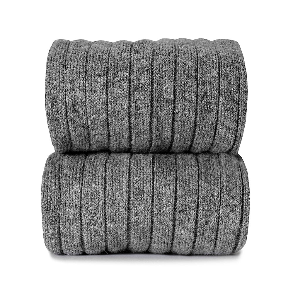 Condor grey ribbed tights - Rose & Albert