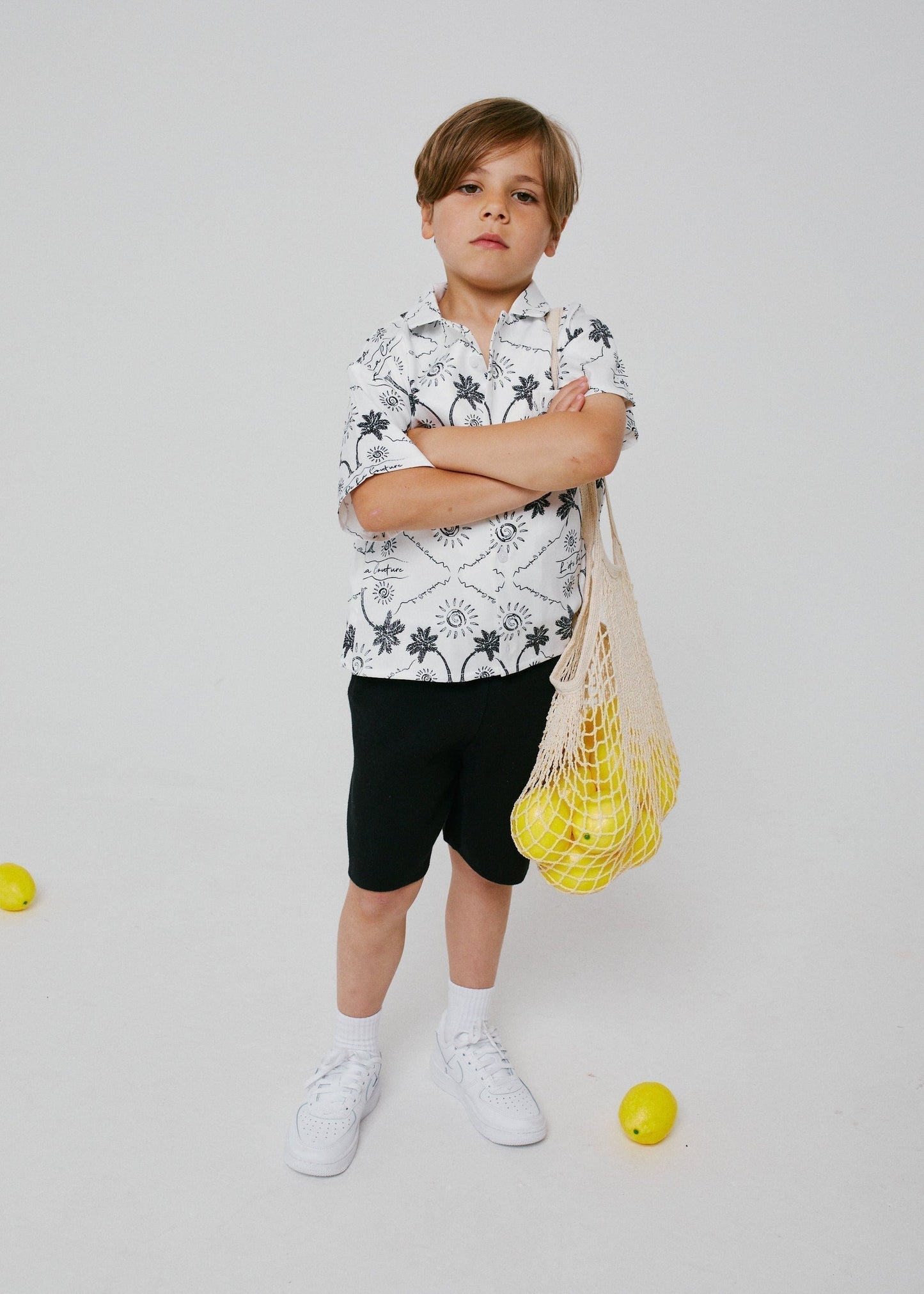 Kids Palm Print Shirt
