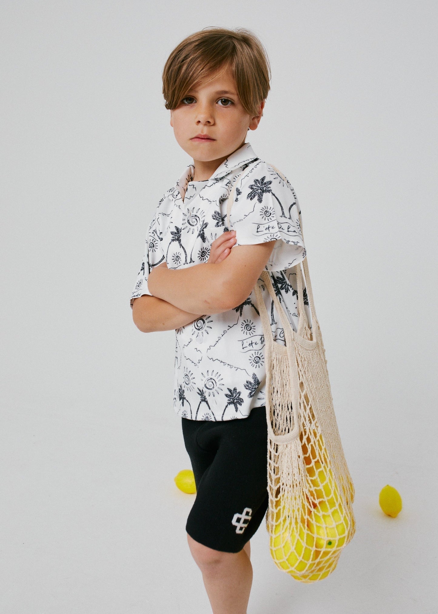 Kids Palm Print Shirt