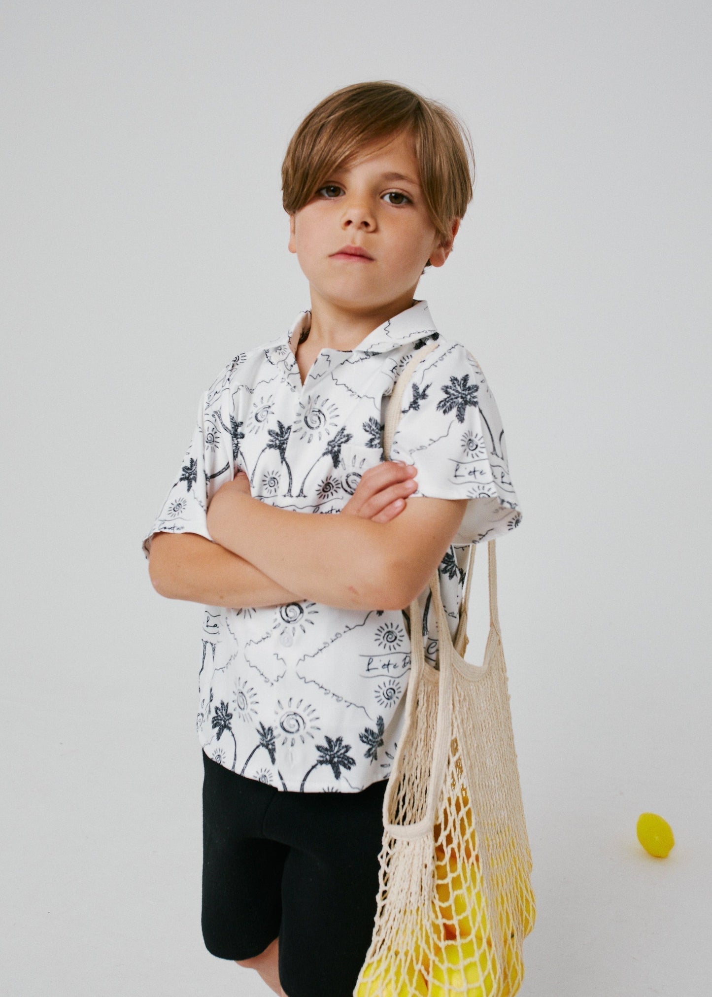 Kids Palm Print Shirt