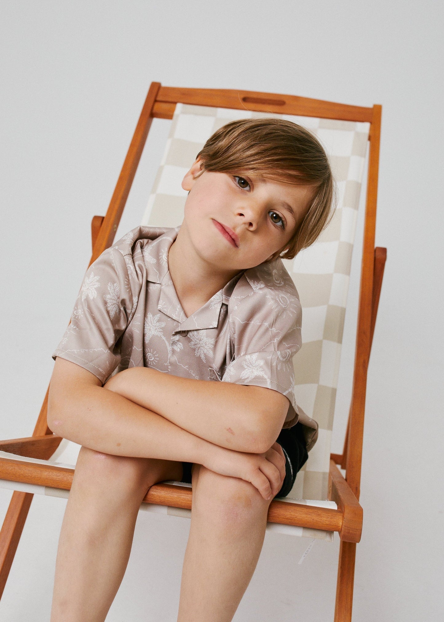 Kids Palm Print Shirt
