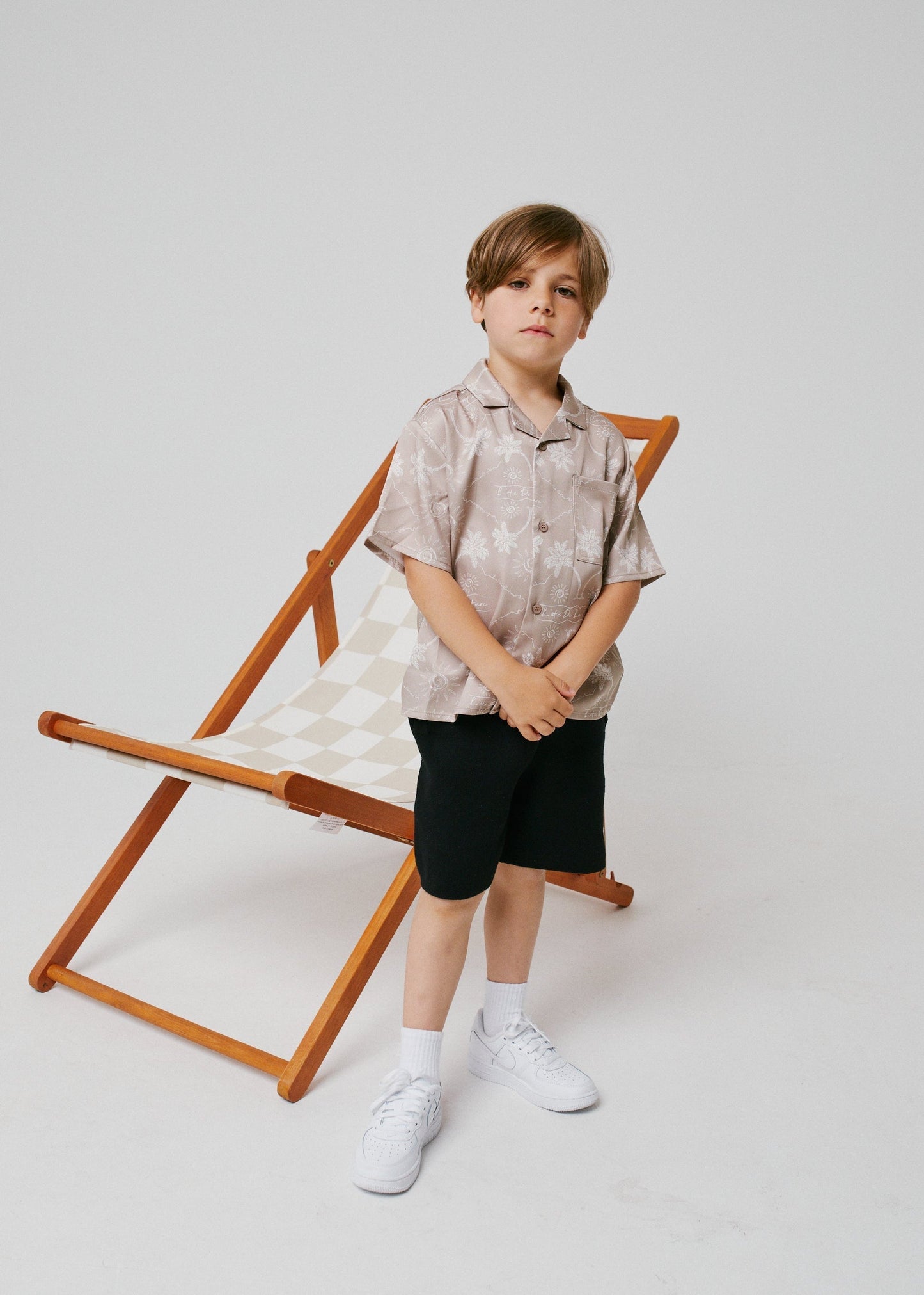 Kids Palm Print Shirt