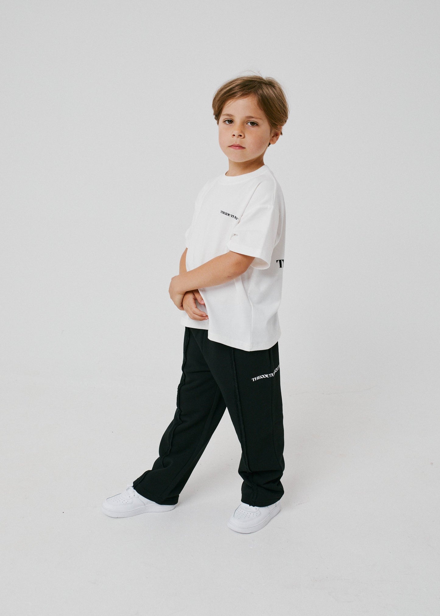Kids Copyright T Shirt in White