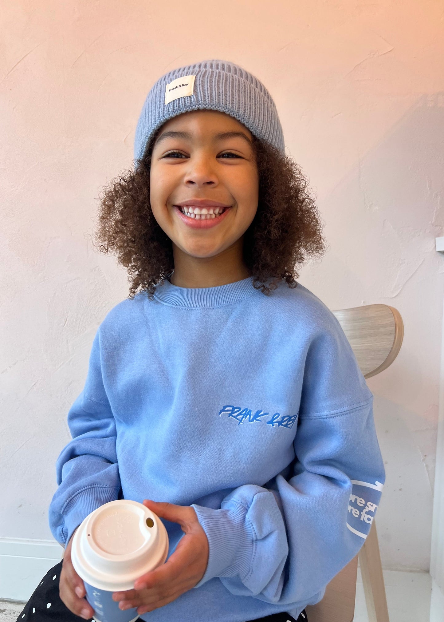 Sweatshirt in Blue