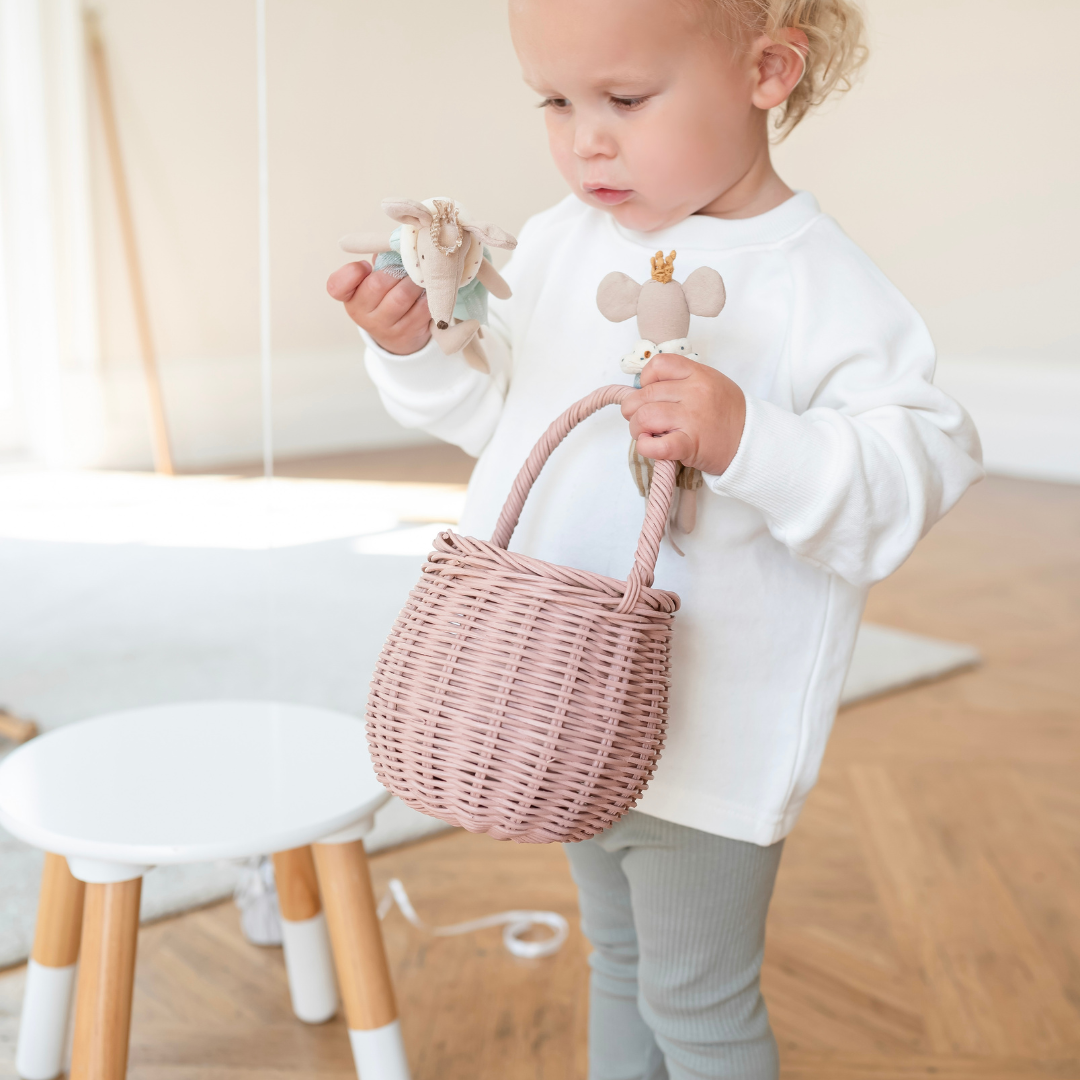 Cotton Sweatshirt in White