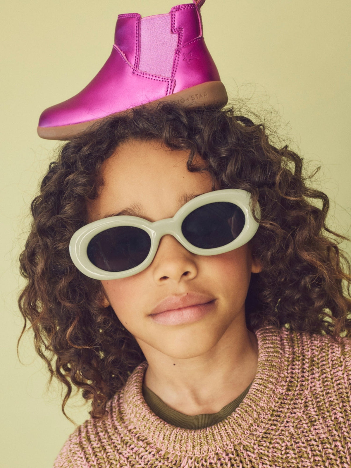 Rockit Junior Kids' Boot Hot Pink