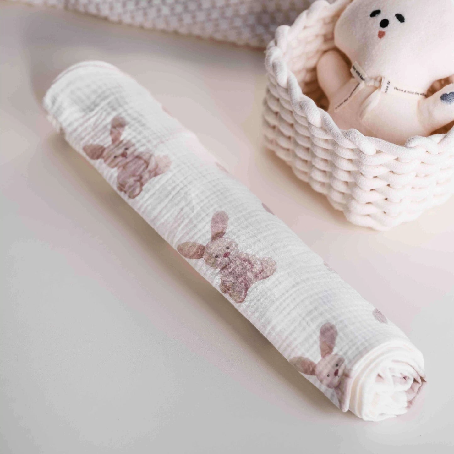 Cozy Bear & Bunny Girl's Personalised Gift Box