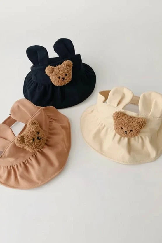 The Bear Visor Hat For Little Heads - Cozy Crew Club