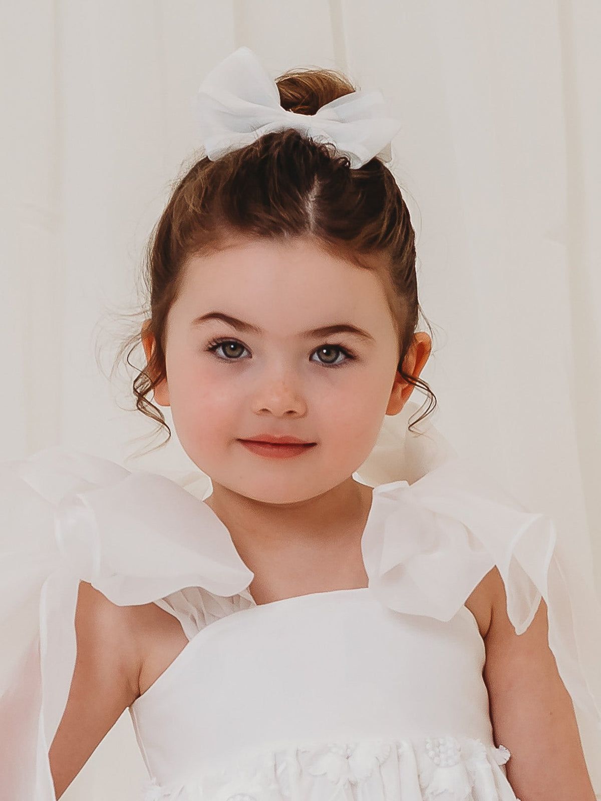 'Celine' organza hair bow - Rose & Albert
