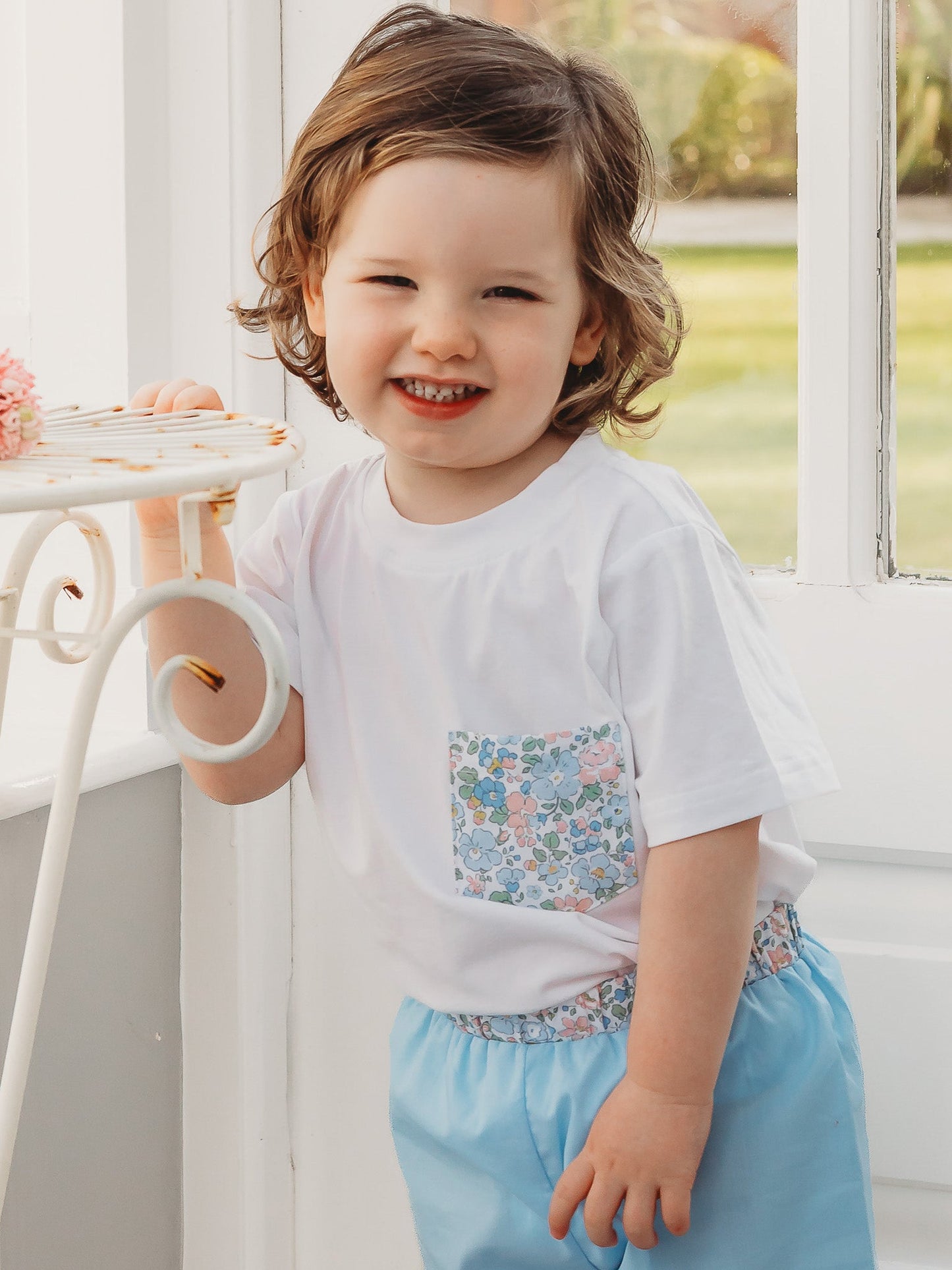 'Betsy' boys pocket tshirt - Rose & Albert