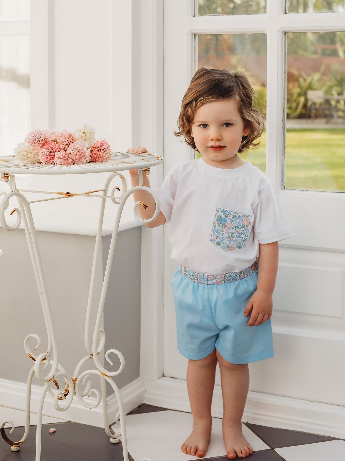 'Betsy' boys pocket tshirt - Rose & Albert
