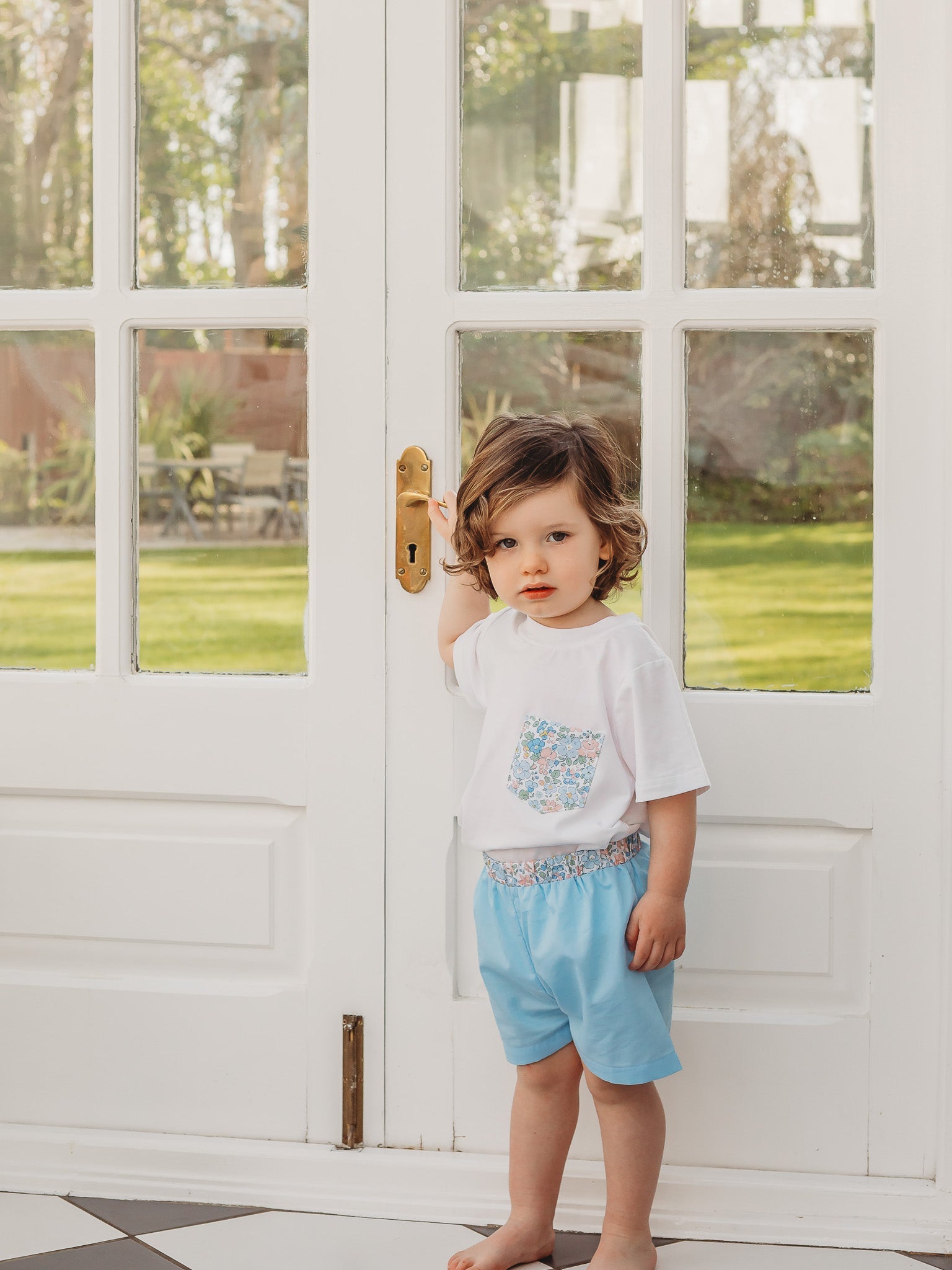 'Betsy' boys pocket tshirt - Rose & Albert
