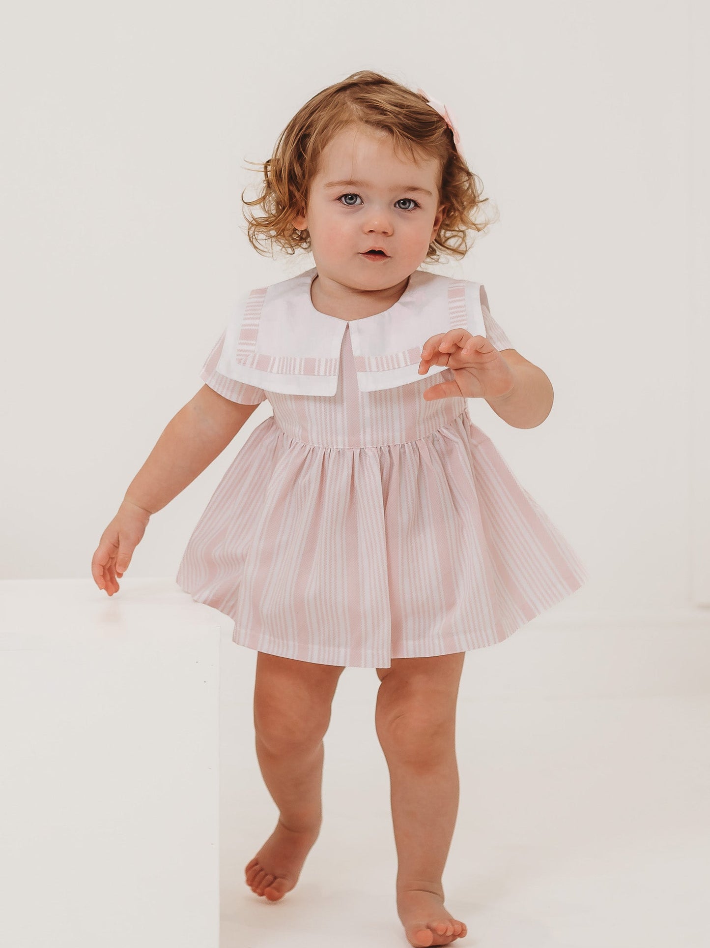 'Agnes' striped 2 piece set - Rose & Albert