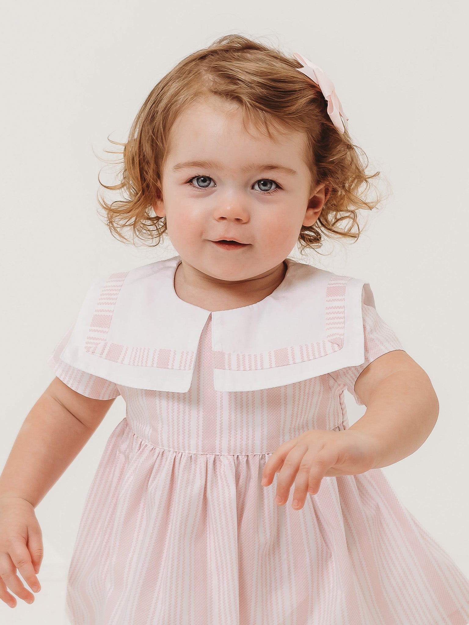 'Agnes' striped 2 piece set - Rose & Albert