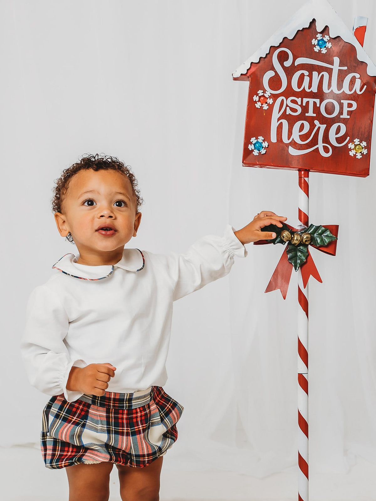 'Noelle' tartan set - Rose & Albert