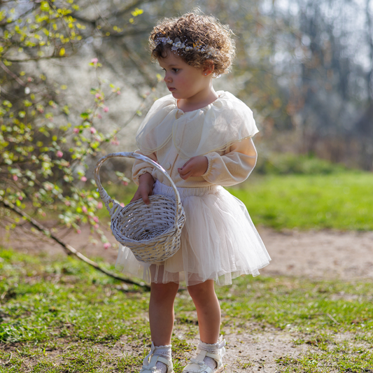 Petal Collar Blouse