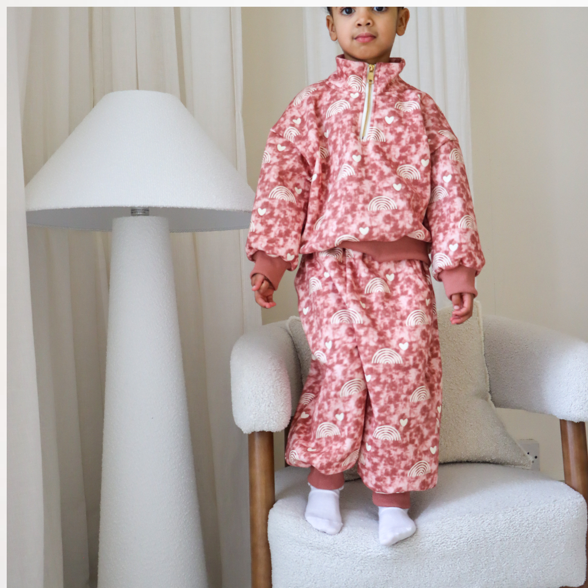 Daydreamer Tracksuit — White Daisy
