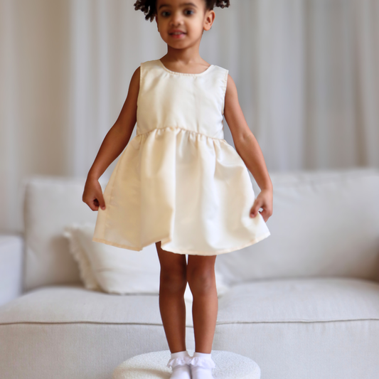 Butter Bow Dress