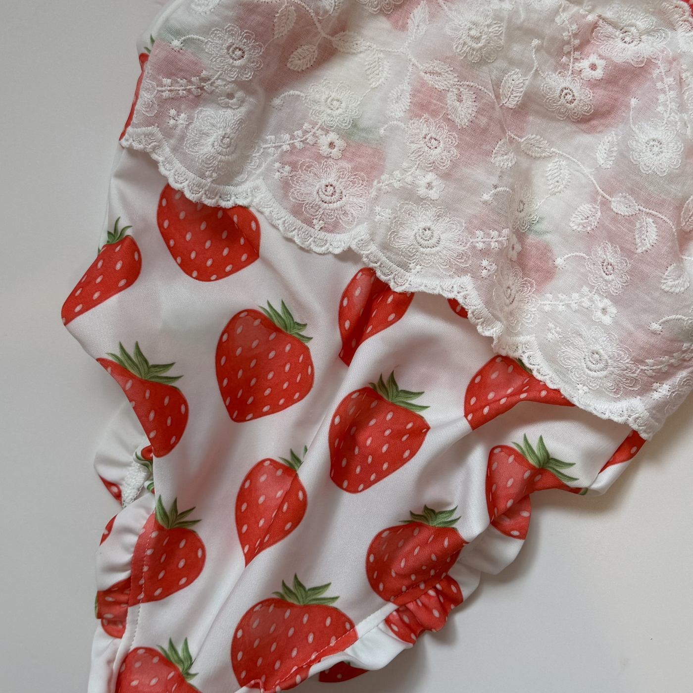 Strawberry Water Swimsuit sample
