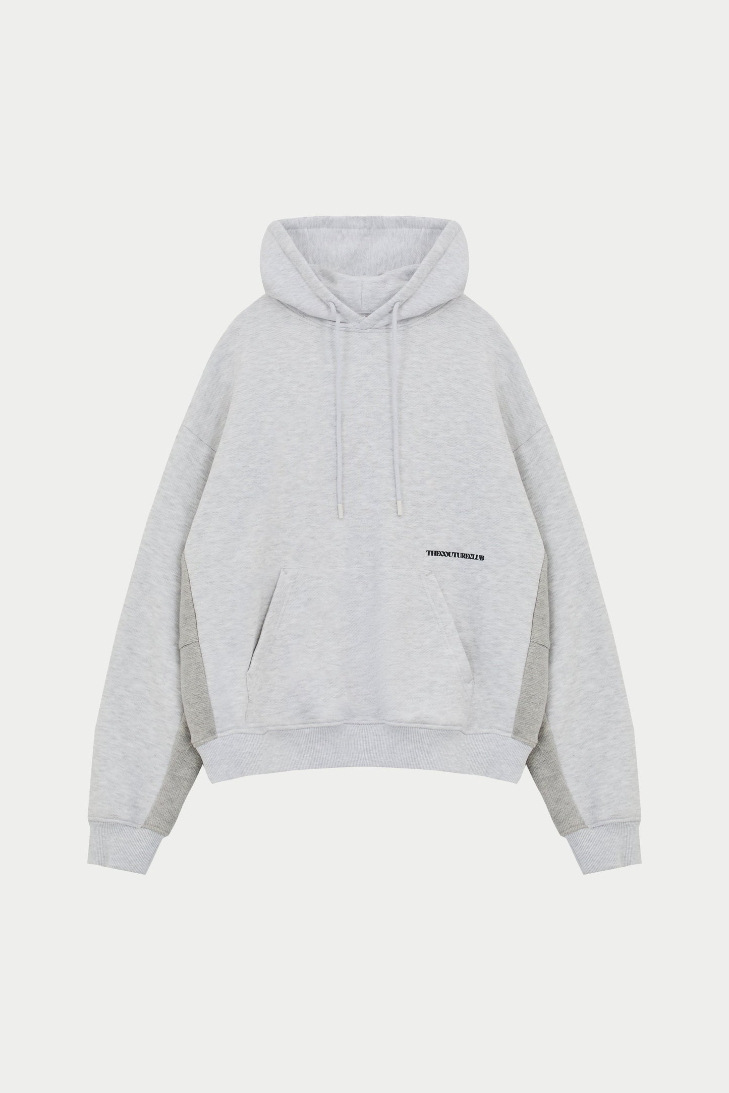 DESIGN DEPARTMENT PANEL HOODIE - GREY MARL