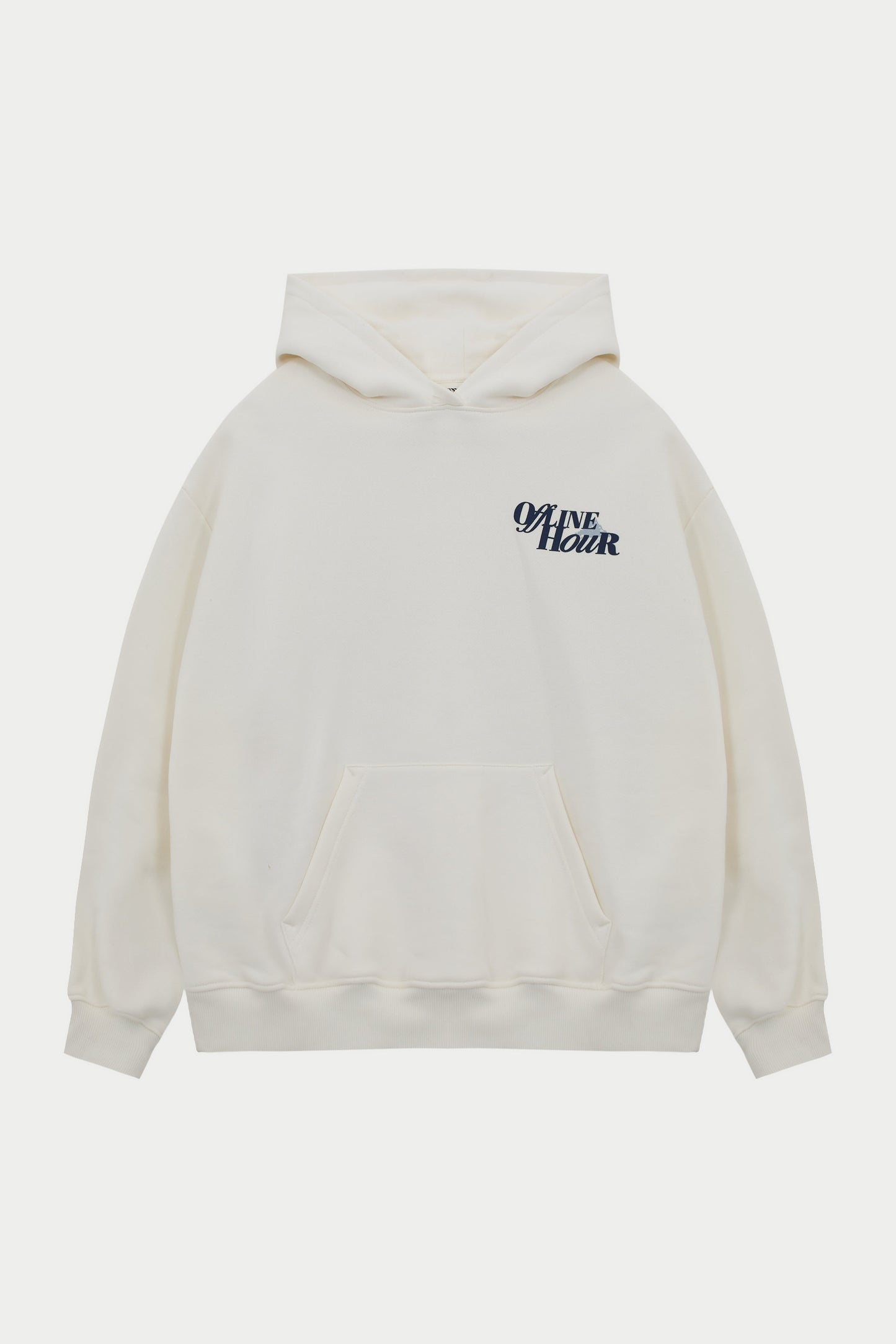 OFFLINE HOUR OVERSIZED HOODIE - OFF WHITE