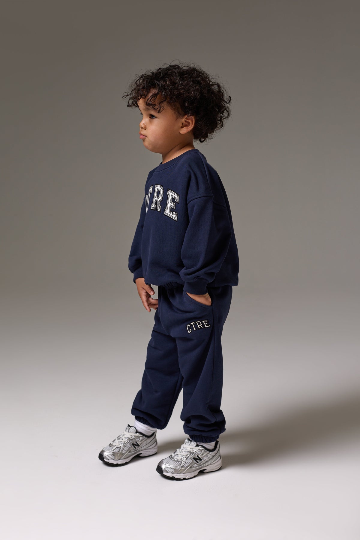 KIDS CTRE JOGGERS - NAVY