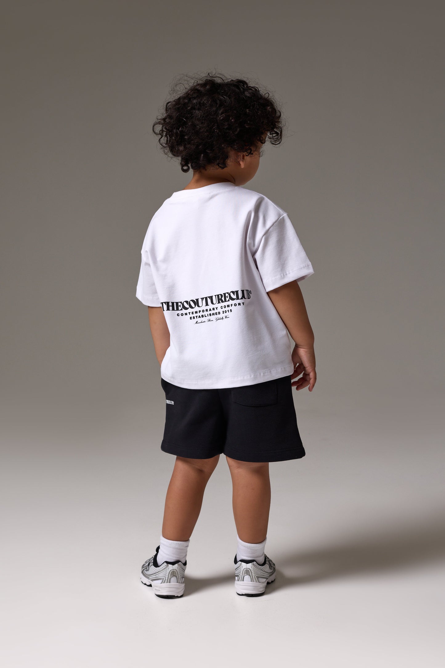 KIDS COPYRIGHT SHORTS - BLACK