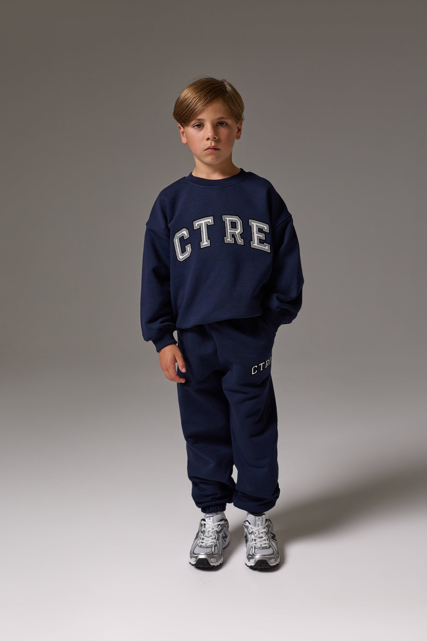 JUNIOR CTRE SWEATSHIRT - NAVY