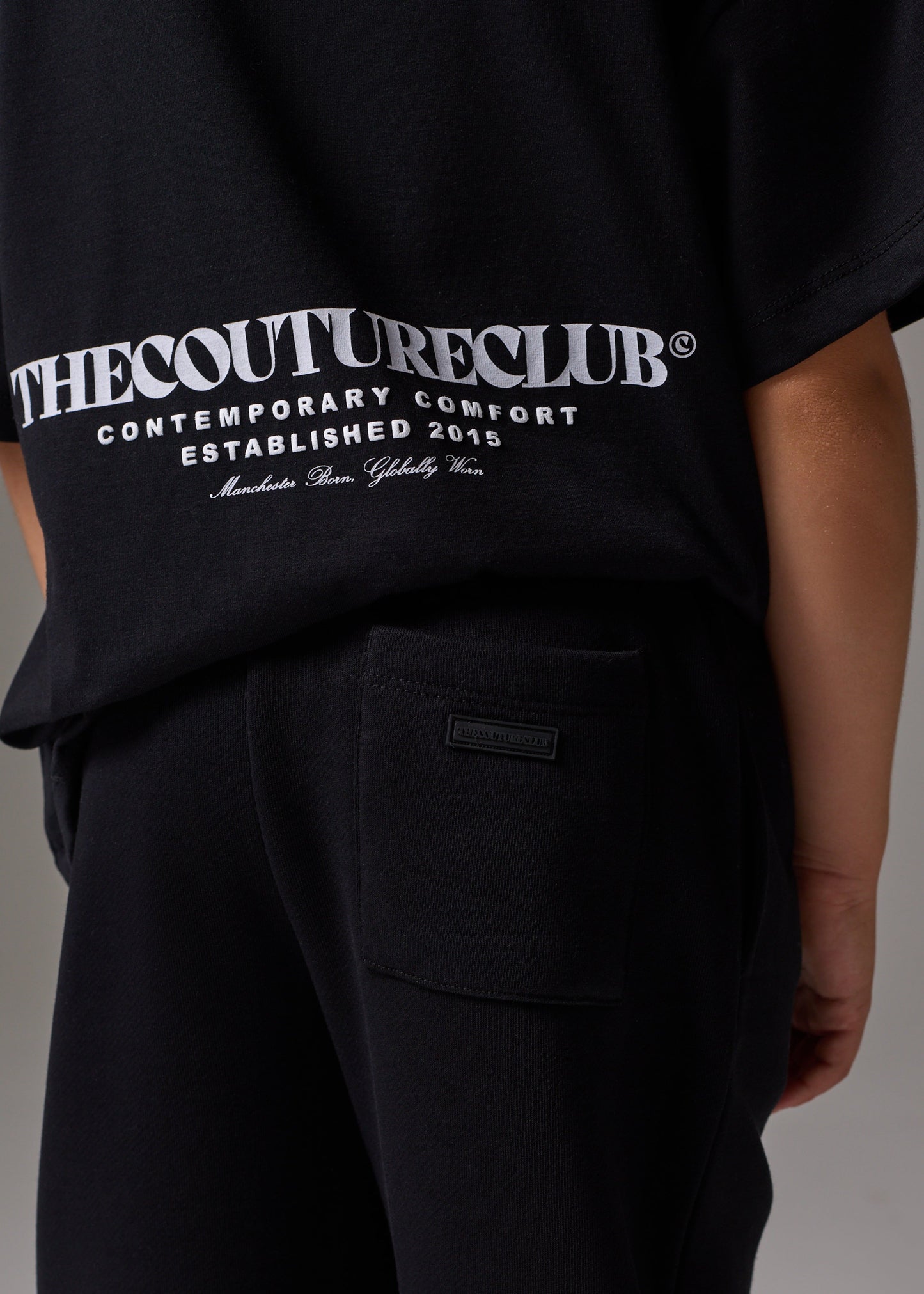 Junior Copyright T Shirt in Black