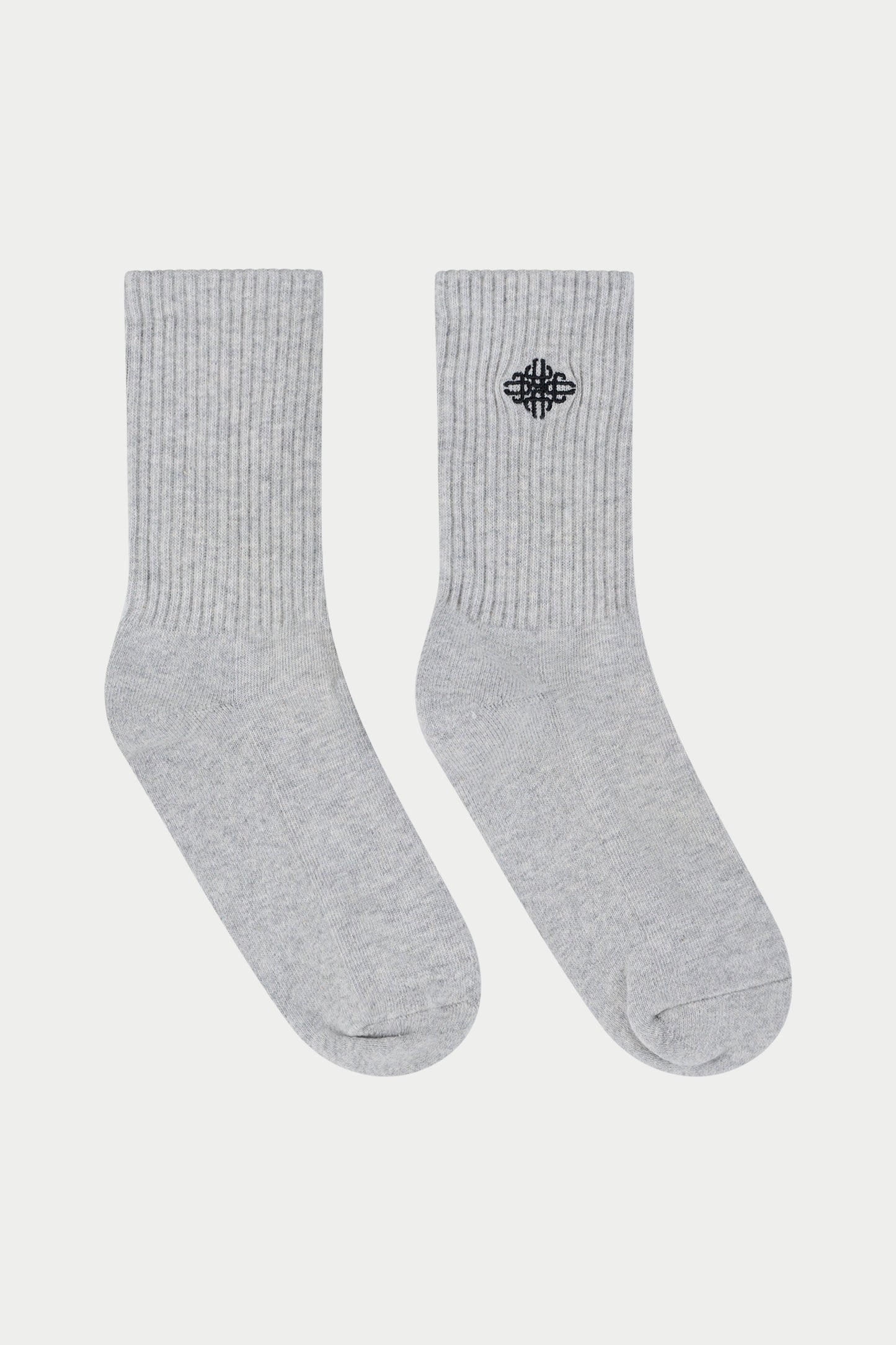 CTRE SCRIPT SOCKS - GREY MARL