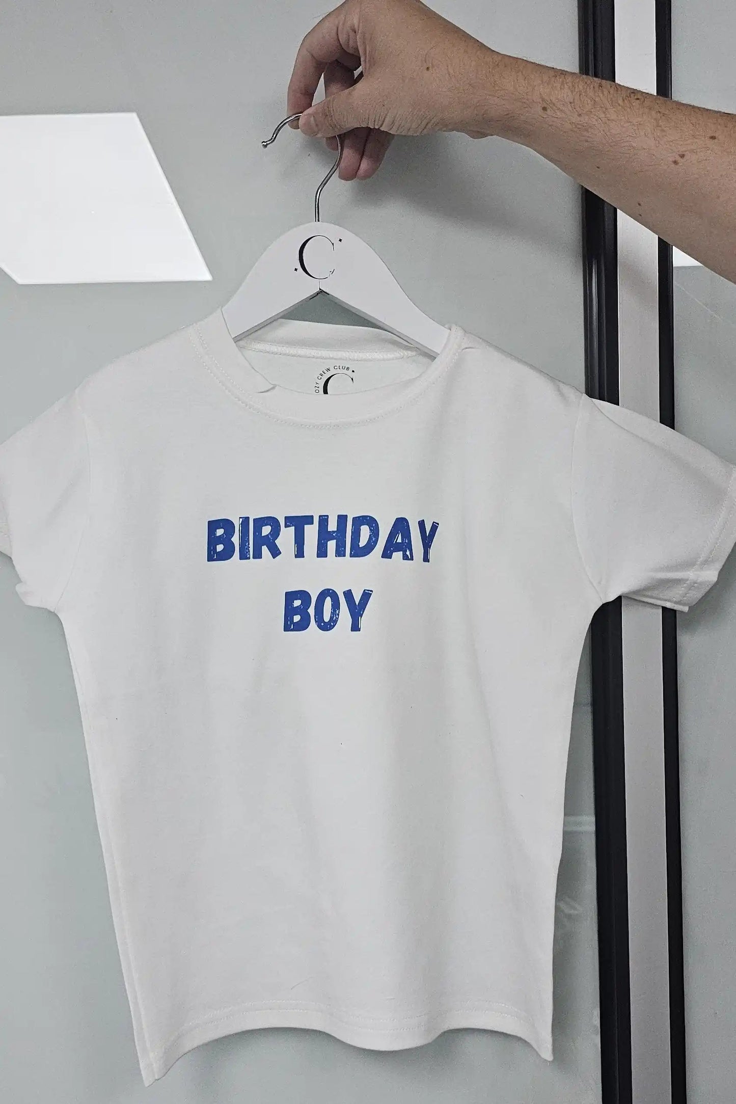 Sample Sale - White Birthday Boy T-shirt Cozy Crew Club Sample Sale mora-uk.myshopify.com sample-sale-white-birthday-boy-t-shirt   10off, CHRISTMAS20, continue-stock, continued-stock, PADDY10, sample  Sample Sale - White Birthday Boy T-shirt Cozy Crew Club Sample Sale mora-uk.myshopify.com sample-sale-white-birthday-boy-t-shirt   10off, CHRISTMAS20, continue-stock, continued-stock, PADDY10, sample