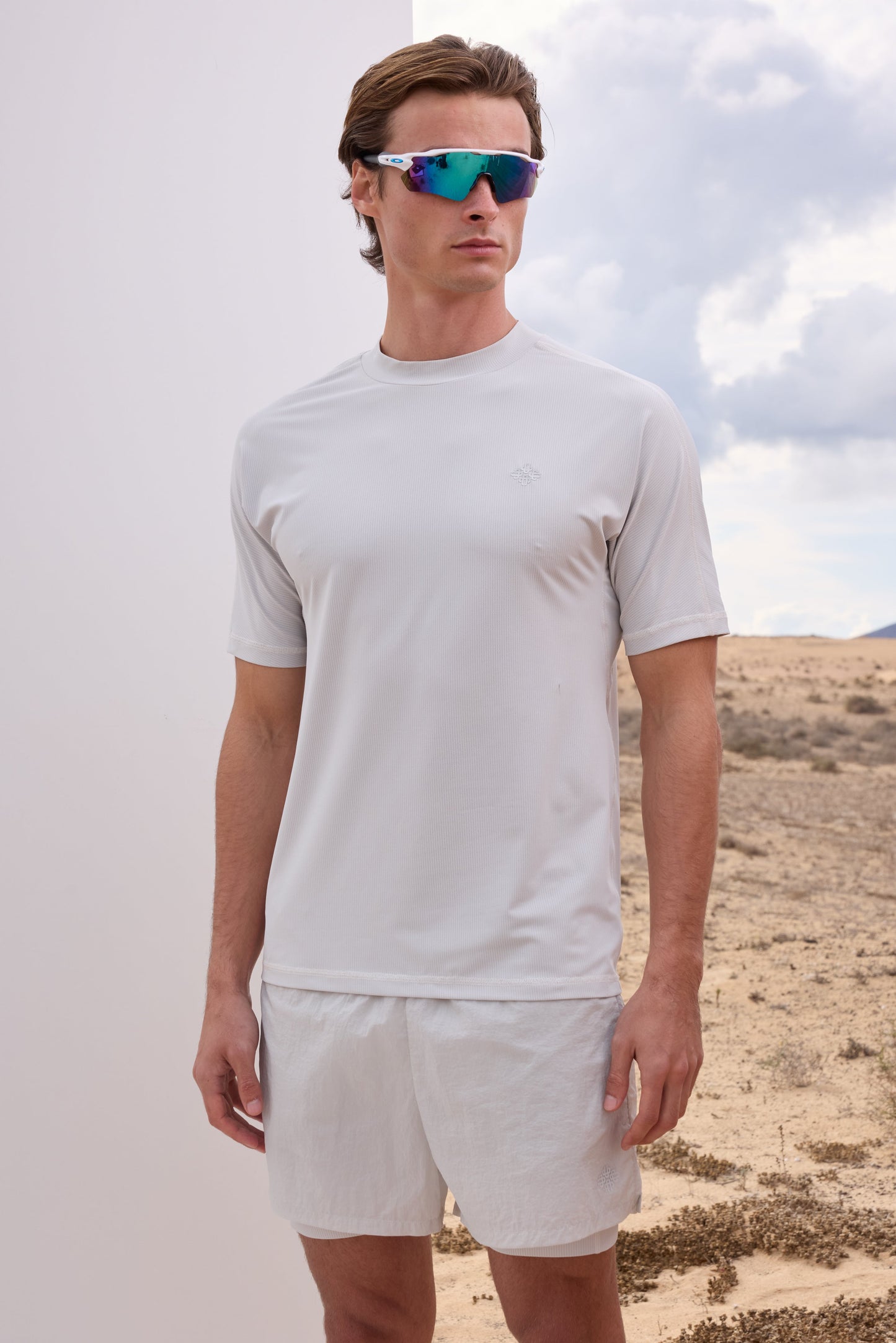 SHORT SLEEVE TRAINING TOP - WHITE