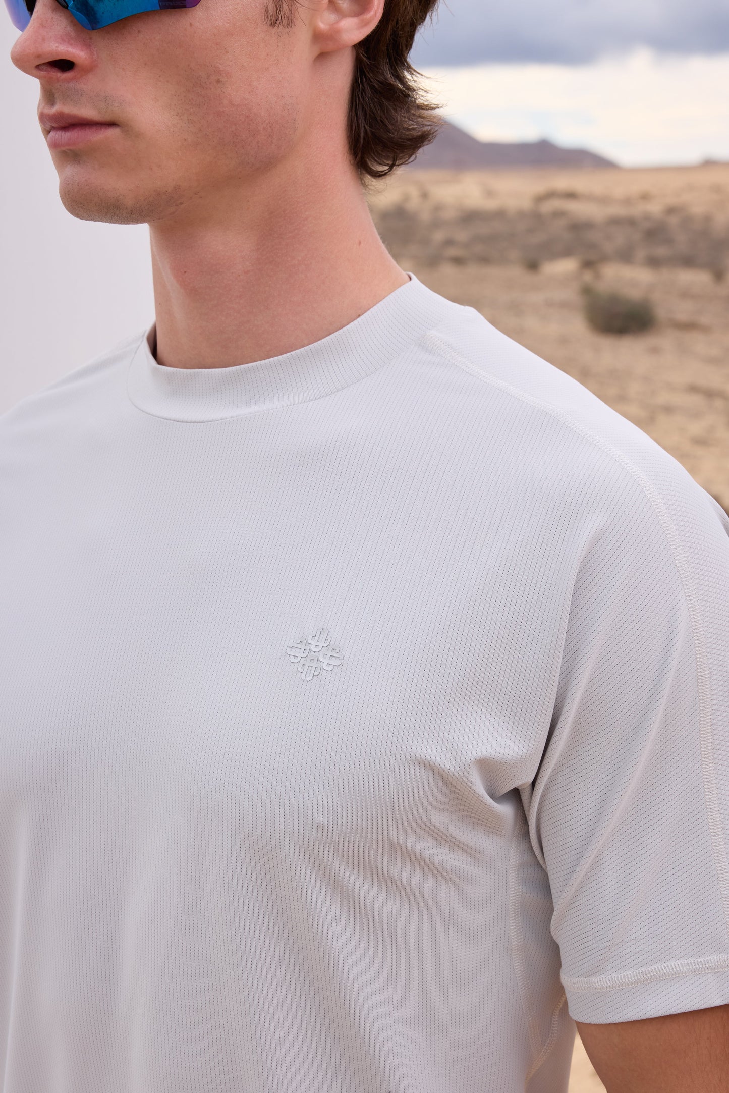 SHORT SLEEVE TRAINING TOP - WHITE