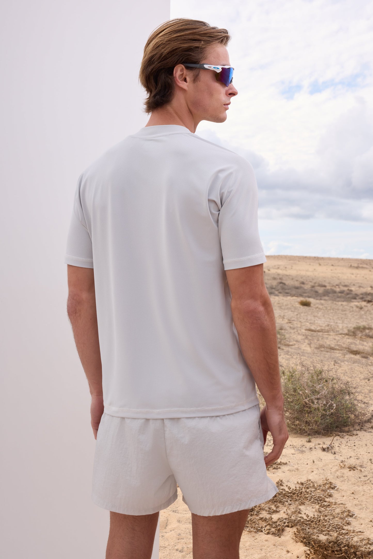 SHORT SLEEVE TRAINING TOP - WHITE
