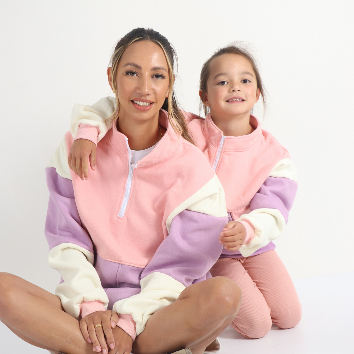 The Sherbert Dip, Mummy & Mini — White Daisy