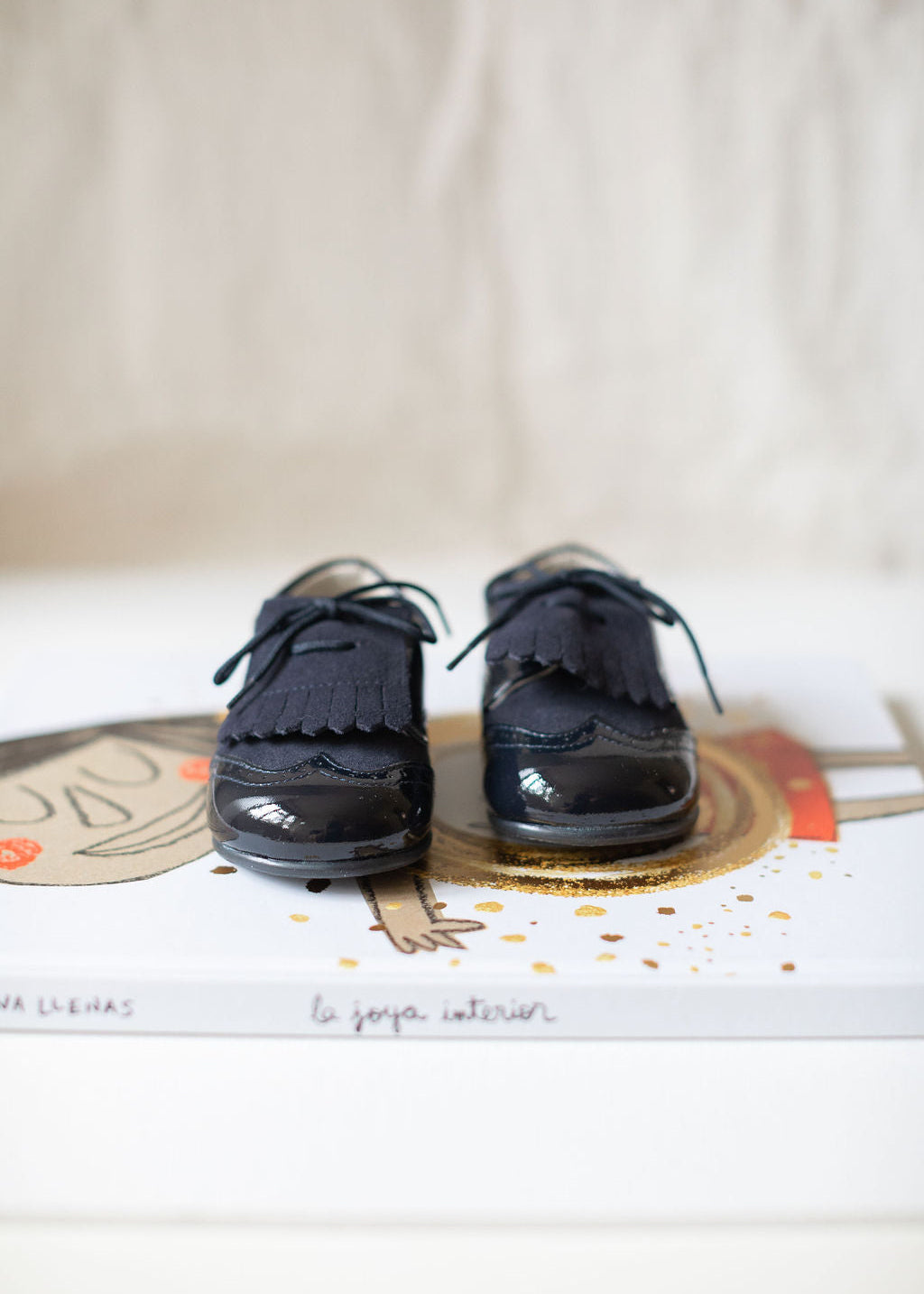 Fringe Shoes In Blue