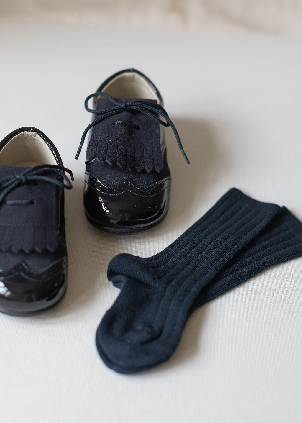 Fringe Shoes In Blue