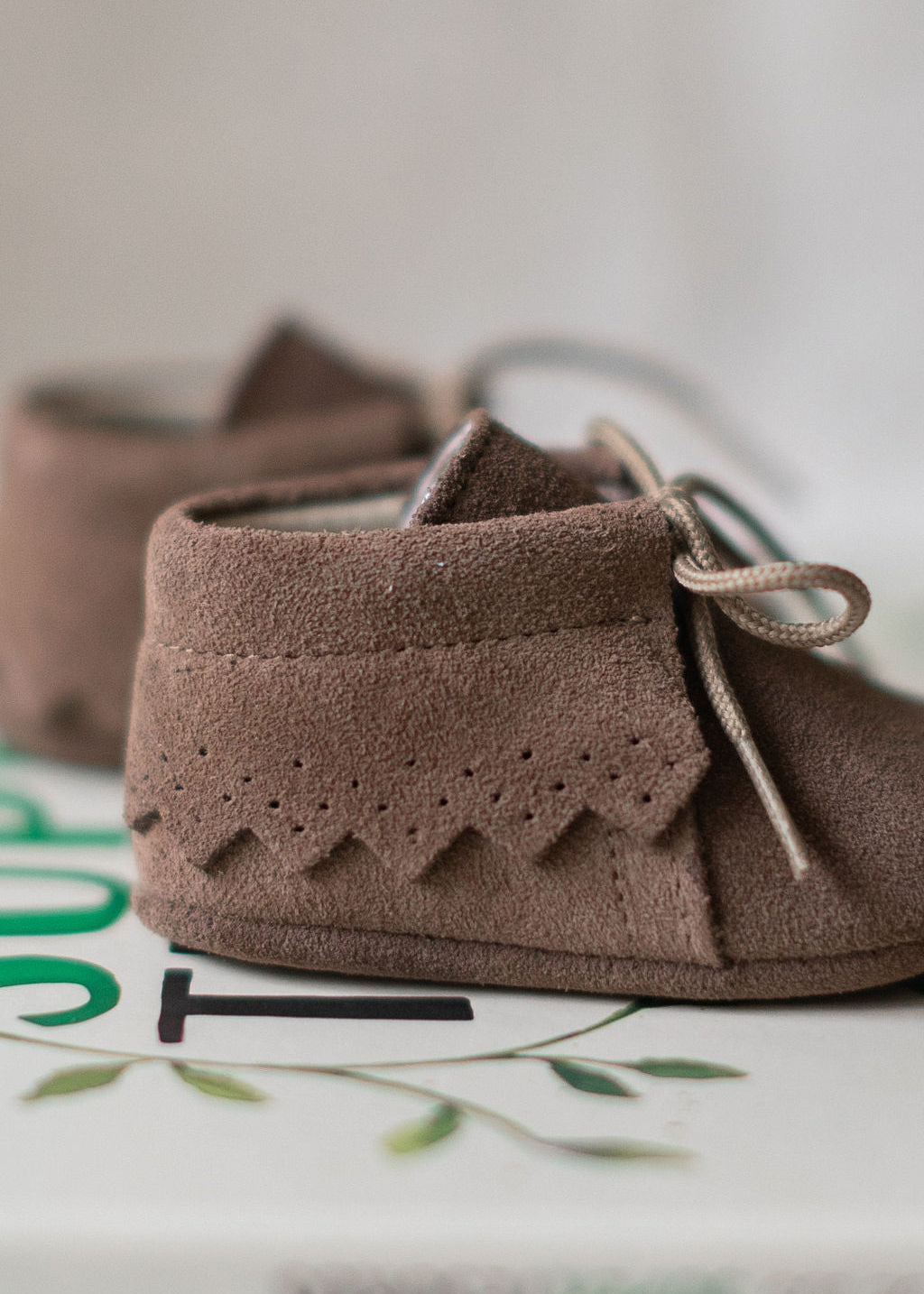 Pram Booties in Beige