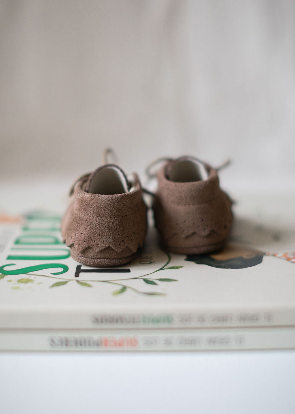 Pram Booties in Beige