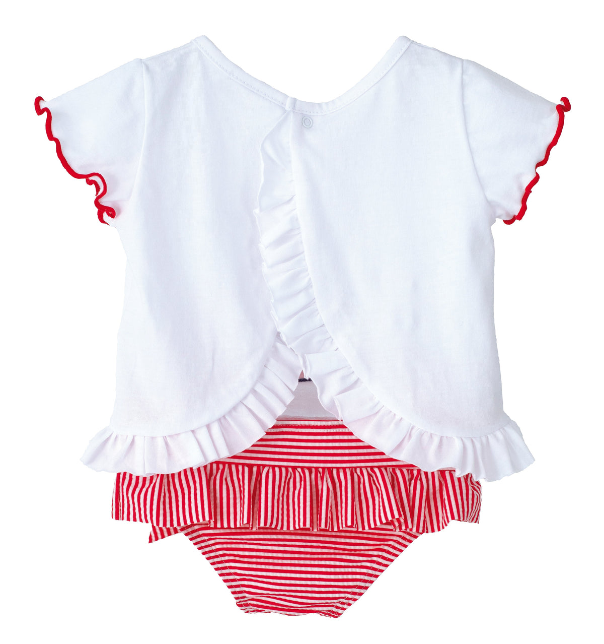 Calamaro Nautical frill swim set - Rose & Albert