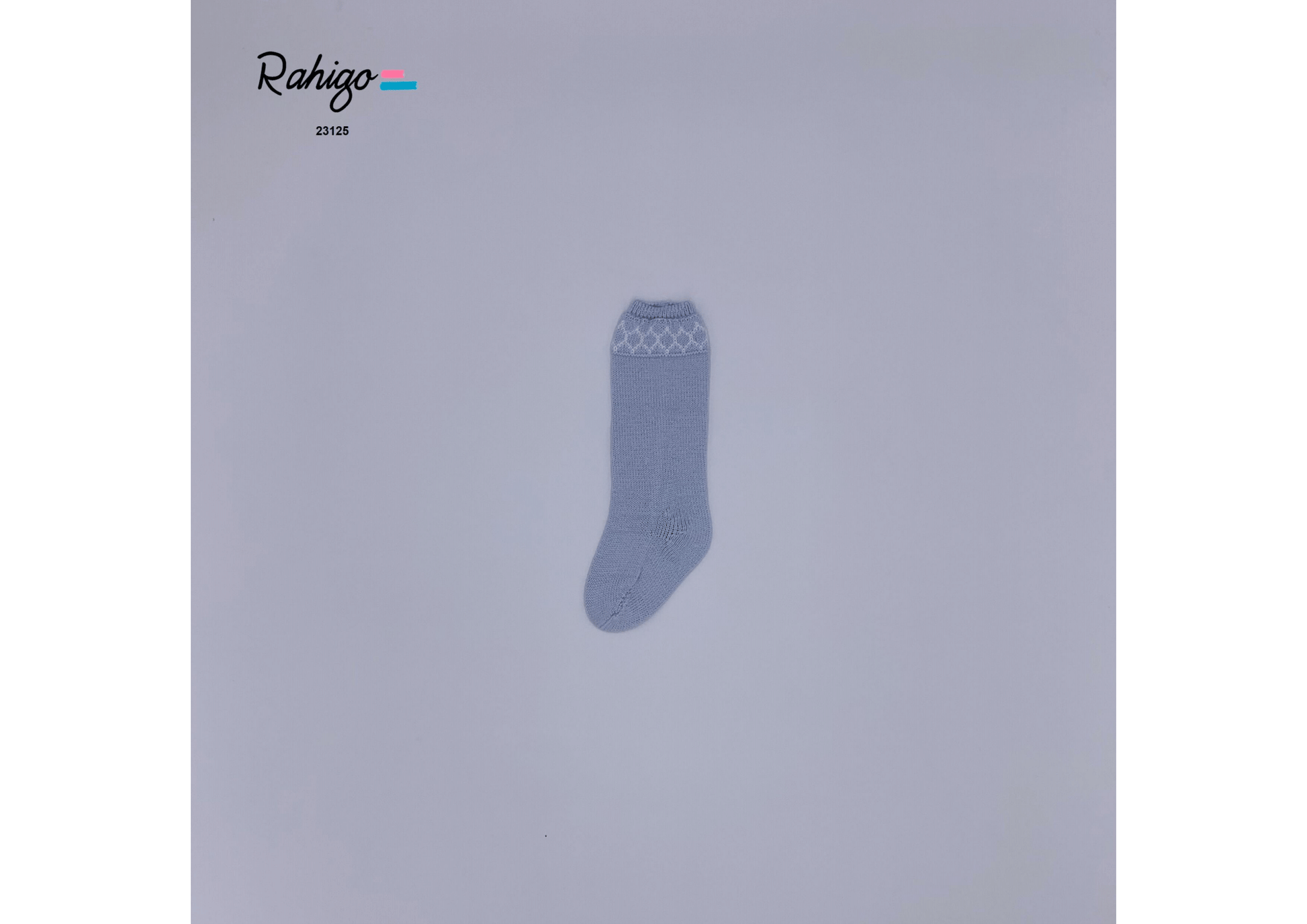 Rahigo Camel & White Knit Socks - Rose & Albert