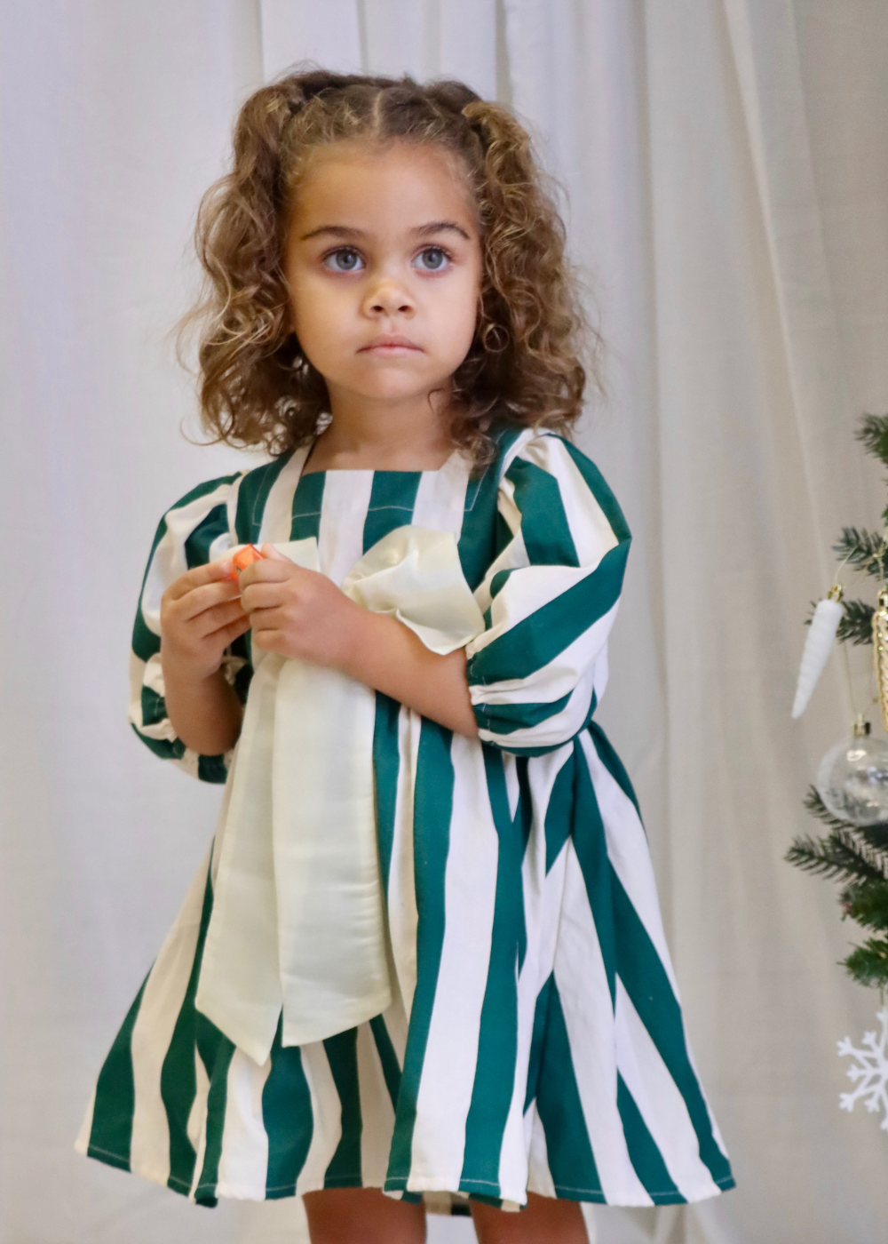 Parcel Bow Christmas Dress