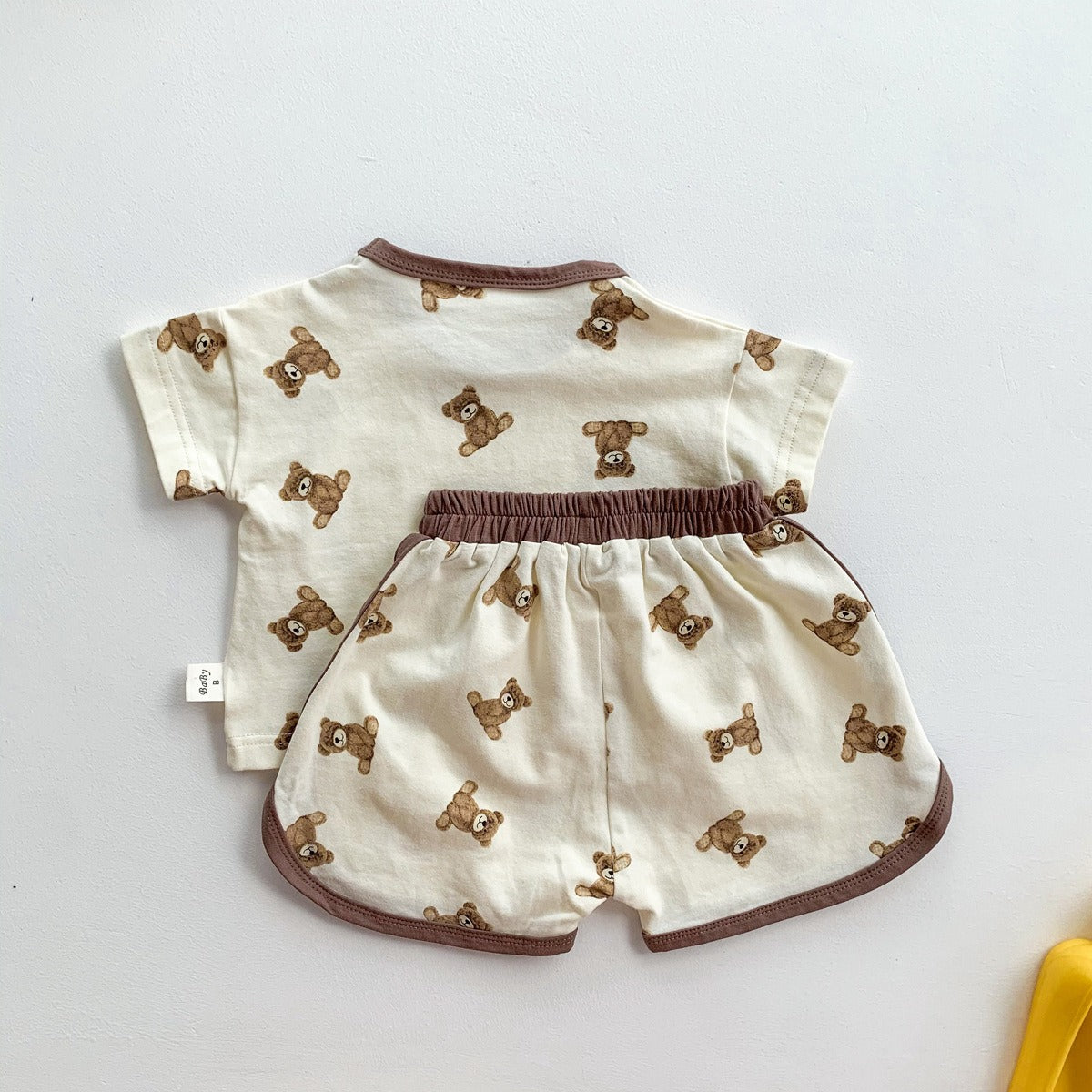 Bear 2 Piece T Shirt & Shorts Set