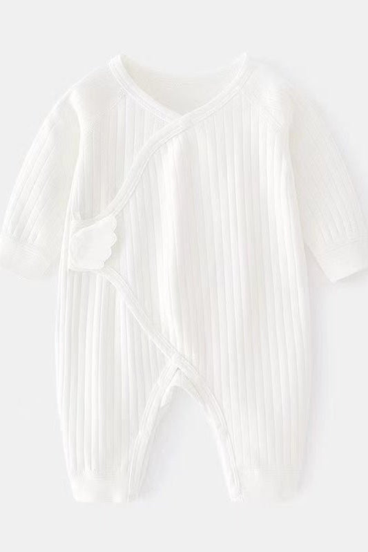 The Angel Boucle Wrap Baby Grow Romper - Cozy Crew Club