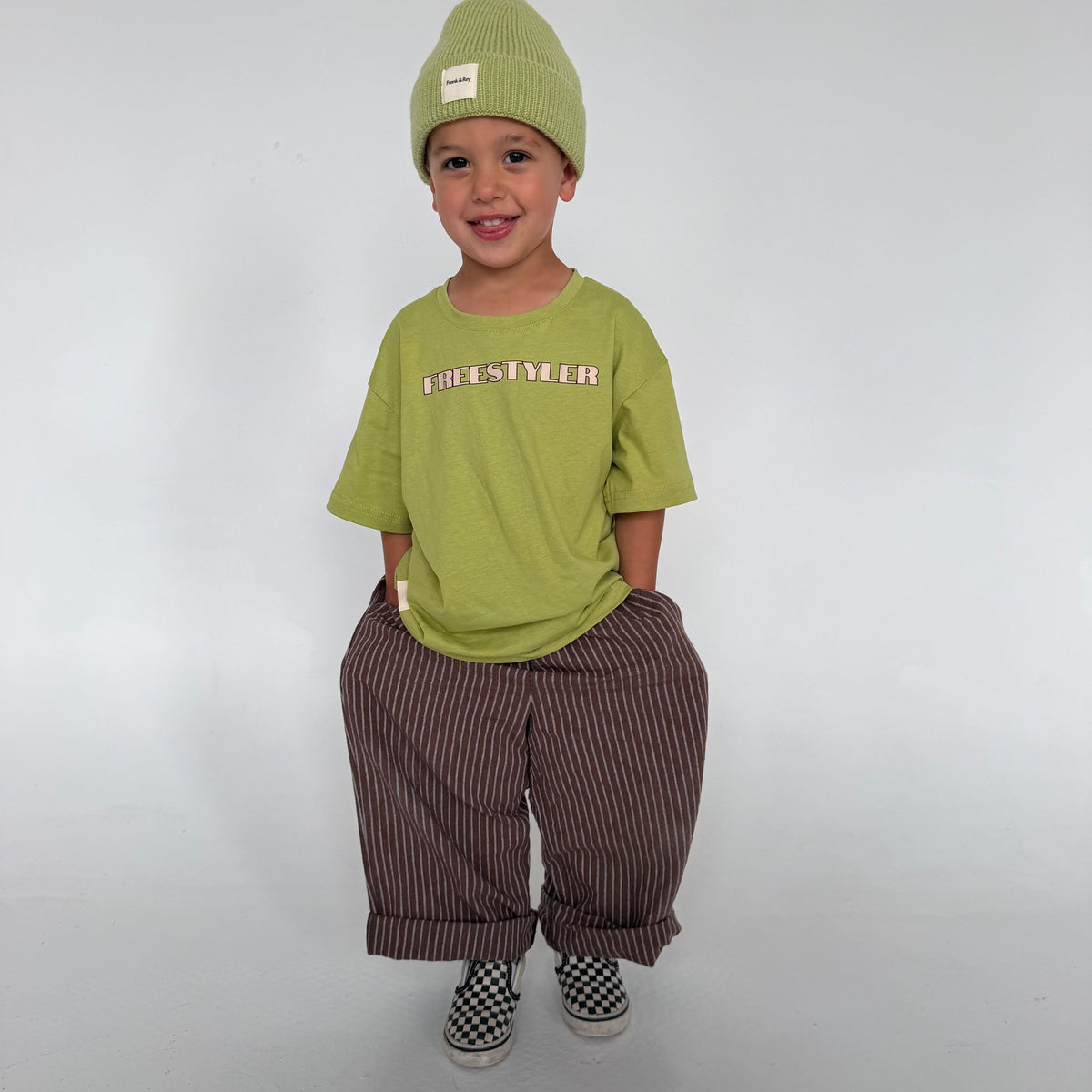 Lux knit beanie - matcha