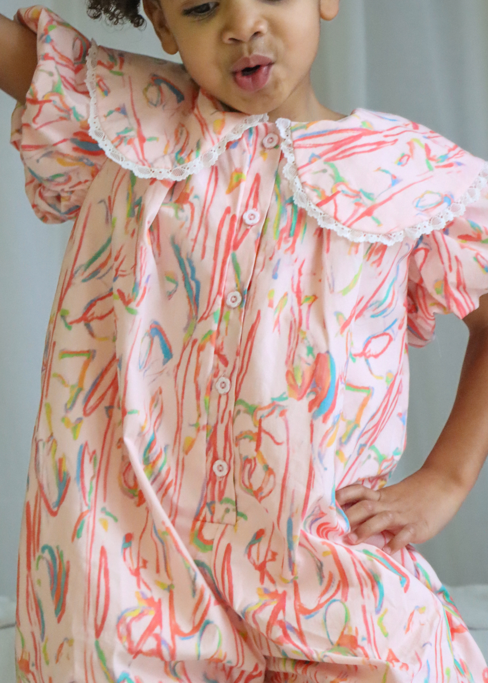 Sunset Muse Romper
