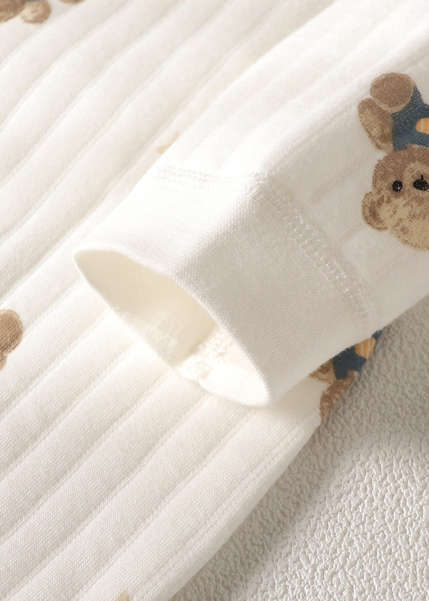 The Charming Bear Boucle Wrap Baby Grow Romper