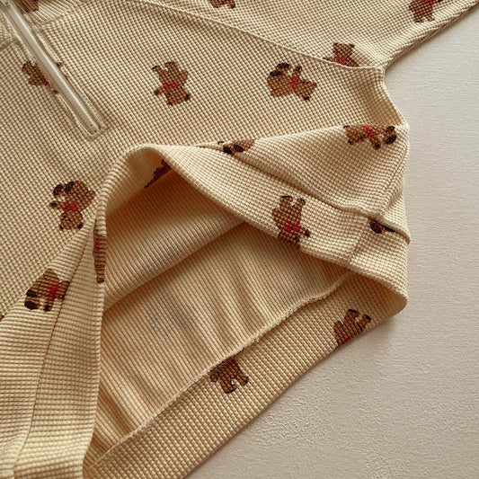The Bear Print Zipped Tracksuit Cozy Crew Club Tracksuits mora-uk.myshopify.com the-bear-print-zipped-tracksuit   10off, allproducts, baby, baby collection, bear, bear collection, bear print, boy, china, clothing, girl, hoodie, hoody, new in, nightwear, onesie, playsuit, zero