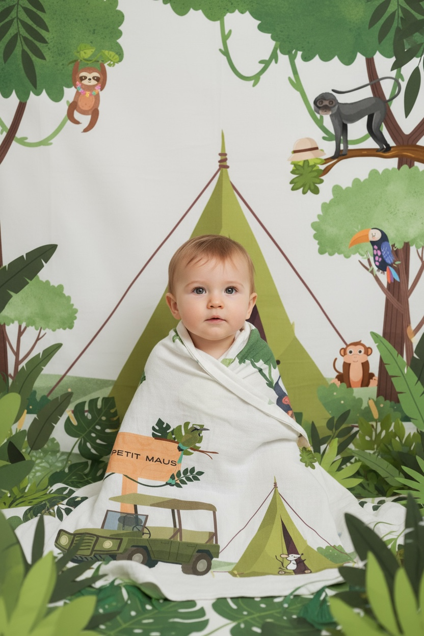 SWADDLE GIFT SET: THE BABY GO-GETTER